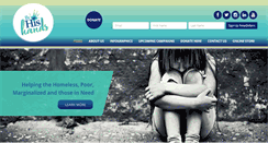 Desktop Screenshot of byhishands.org